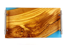 Olivewood Epoxy Resin Serving Tray