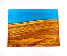 Olivewood Epoxy Resin Cutting Board