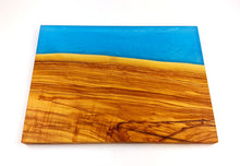 Olivewood Epoxy Resin Cutting Board
