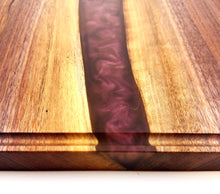 Large Walnut Epoxy Resin River Cutting Board