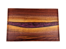 Large Walnut Epoxy Resin River Cutting Board