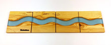 Ash Epoxy Resin River Coasters (set of 4)