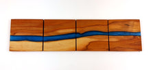 Applewood Epoxy Resin River Coasters (set of 4)