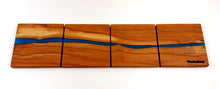 Applewood Epoxy Resin River Coasters (set of 4)