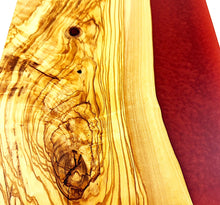 Olivewood Epoxy Resin Charcuterie Board