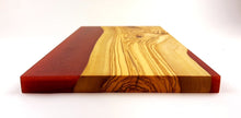 Olivewood Epoxy Resin Charcuterie Board