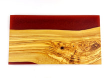 Olivewood Epoxy Resin Charcuterie Board