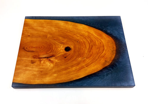 Cherry Epoxy Resin Charcuterie Board