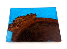 Rare Walnut Burl Epoxy Resin Charcuterie Board
