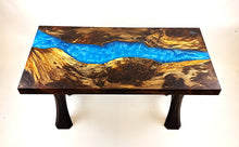 Spalted Applewood Epoxy Resin River Coffee Table