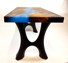 Spalted Applewood Epoxy Resin River Coffee Table