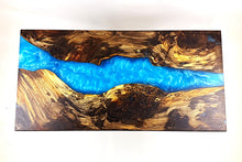 Spalted Applewood Epoxy Resin River Coffee Table