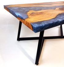 Applewood Epoxy Resin River Coffee Table