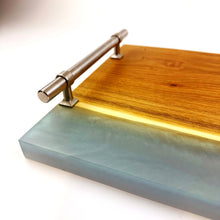 Locust Epoxy Resin Serving Tray