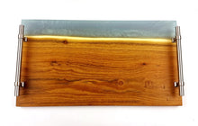 Locust Epoxy Resin Serving Tray