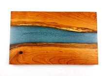 Cherry Epoxy Resin River Cutting Board