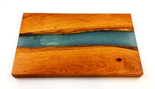Cherry Epoxy Resin River Cutting Board