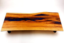Large Live Edge Cherry Epoxy Resin Serving Table