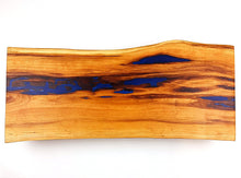 Large Live Edge Cherry Epoxy Resin Serving Table