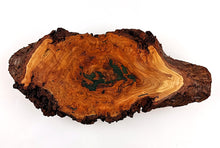 Live Edge Cherry Burl Epoxy Resin Display Table
