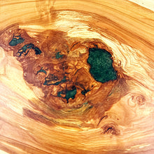 Live edge Applewood Epoxy Resin Display Table