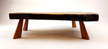 Live Edge Applewood Burl Epoxy Resin Display Table