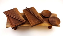 Walnut Sushi Set
