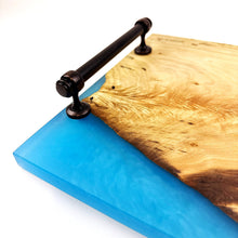 Figured Walnut Epoxy Resin Serving Tray