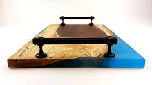 Figured Walnut Epoxy Resin Serving Tray