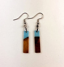 Applewood Epoxy Resin Earrings
