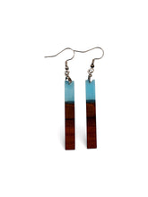 Applewood Epoxy Resin Earrings