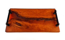 Cherry Epoxy Resin River Serving Tray