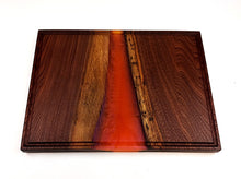 Walnut Epoxy Resin River Cutting Board