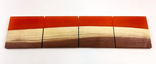 Walnut Epoxy Resin Coasters (set of 4)