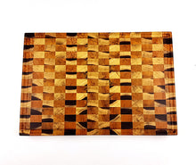 Walnut, Maple, Ash End Grain Cutting Board
