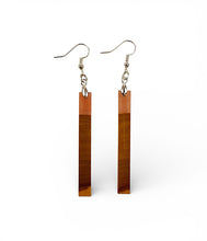 Olivewood Epoxy Resin Earrings