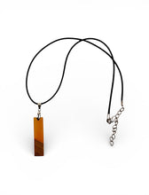 Olivewood Epoxy Resin Necklace