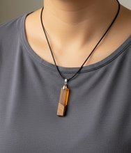 Olivewood Epoxy Resin Necklace