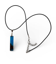 Applewood Burl Epoxy Resin Necklace