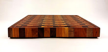 Roasted Walnut, Walnut, Cherry End Grain Cutting Board