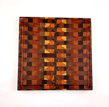 Roasted Walnut, Walnut, Cherry End Grain Cutting Board