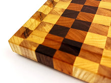 Walnut, Cherry, Maple, Ash End Grain Cutting Board