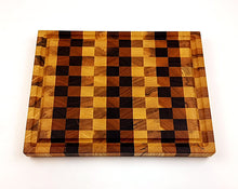 Walnut, Cherry, Maple, Ash End Grain Cutting Board