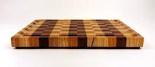 Walnut, Cherry, Maple, Ash End Grain Cutting Board