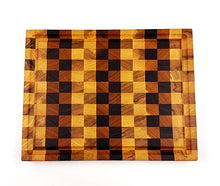 Walnut, Cherry, Maple, Ash End Grain Cutting Board
