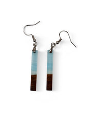 Applewood Epoxy Resin Earrings