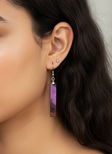 Applewood Epoxy Resin Earrings