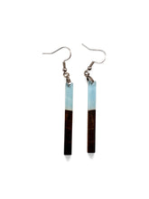 Applewood Epoxy Resin Earrings
