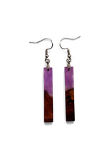 Applewood Epoxy Resin Earrings