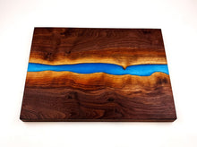 Tash's Custom Walnut Epoxy Resin River Cutting Board